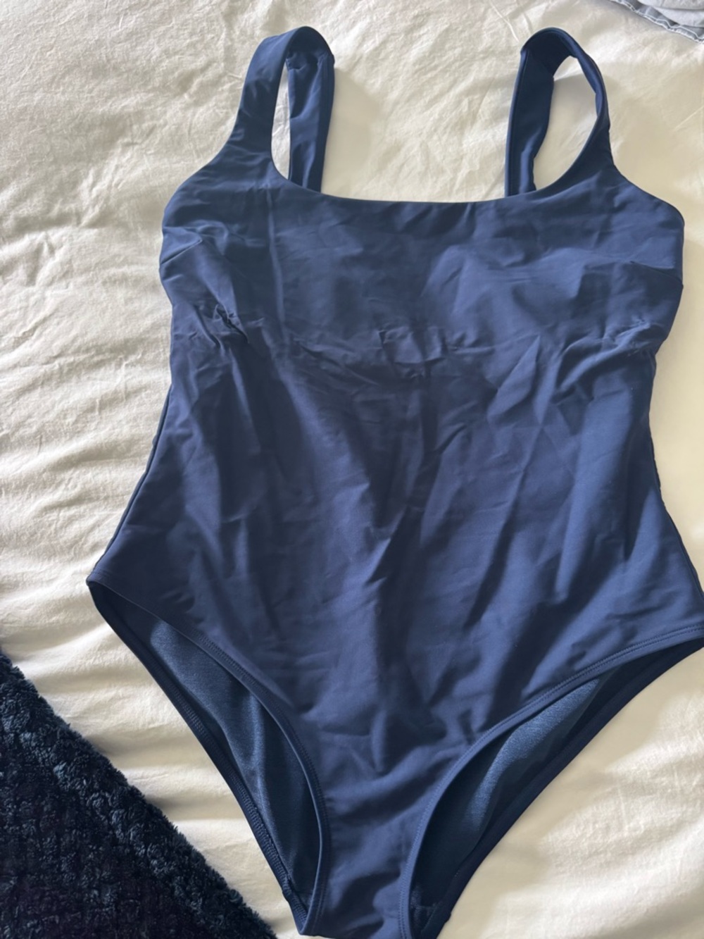 Classic Navy One-Piece Swimsuit